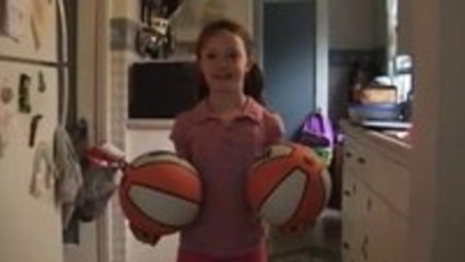 8 Year Old Girl is A Baller