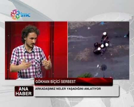 Gazeteci Gökhan Biçici polis şiddetini anlattı