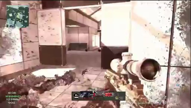 MW3 Team Dual Sniper Gameplay - Happiness? - Vikkstar123 ★