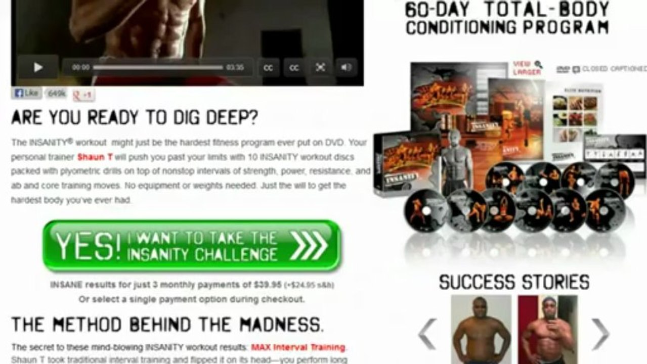 Which Is Better P90X or Insanity