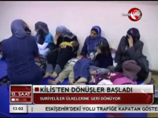 KİLİSTEN DÖNÜŞLER BAŞLADI