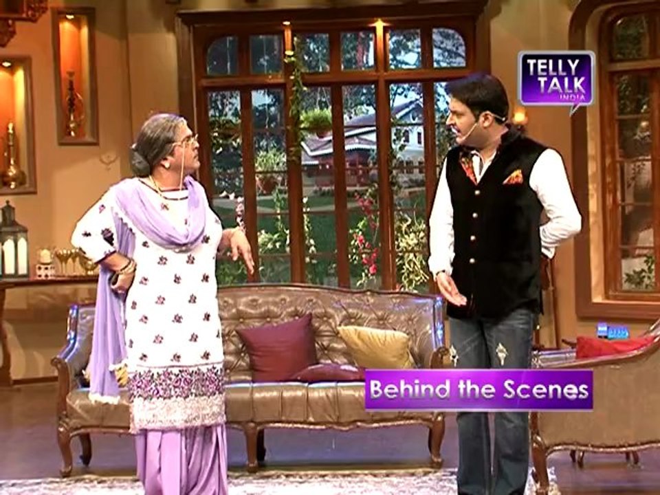 UNCUT Comedy Nights with Kapil : Ali Asgar as Kapil Sharma's Grandmother in the show
