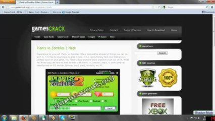 Plants vs Zombies 2 Hack