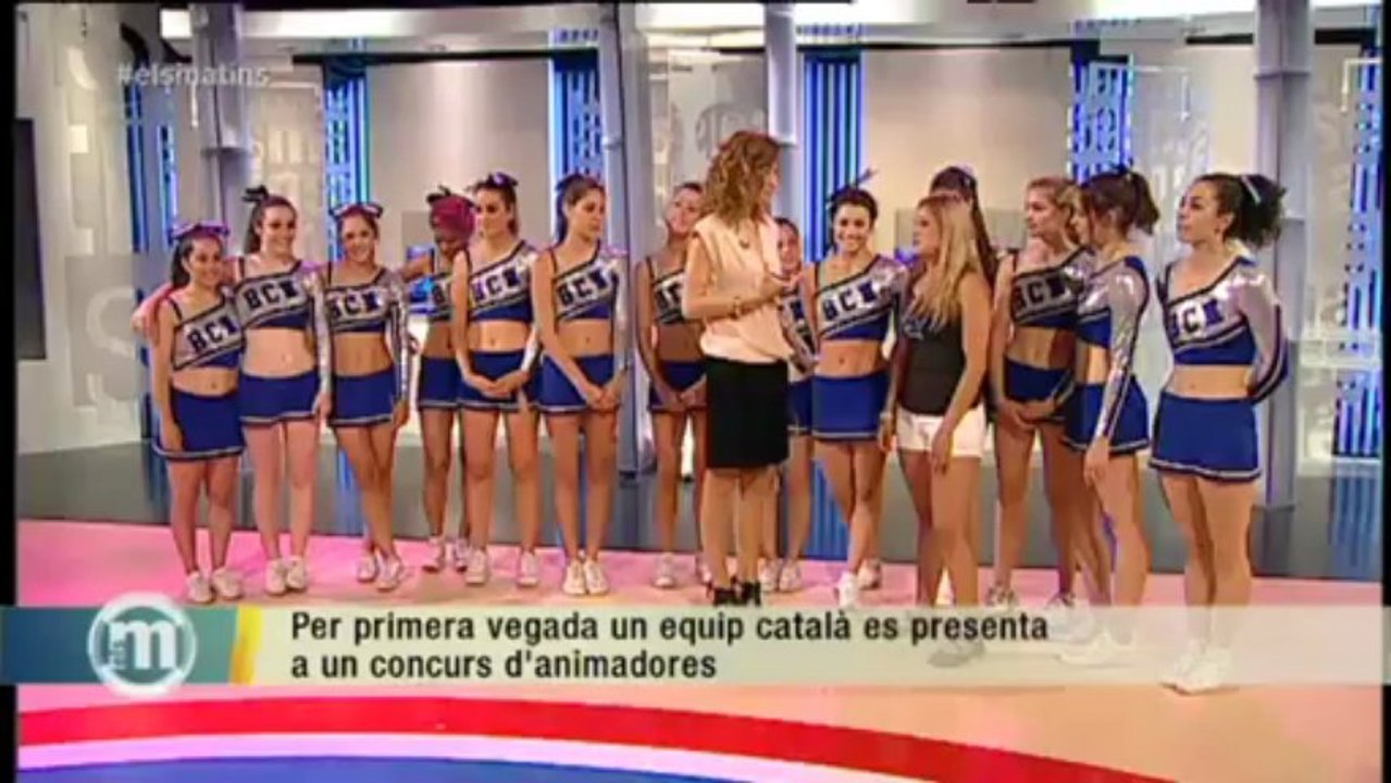 TV3 - Els matins - Per primera vegada un equip català es presenta a un concurs d'animadores