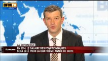 Chronique éco de Nicolas Doze: les salaires des fonctionnaires gelés en 2014 - 19/06