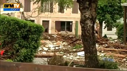 Crue de la Garonne: le village de Saint-Béat dévasté - 19/06