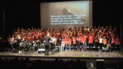 Mea culpa de "Destins mineurs" Académie de Caen Festival choral 2012