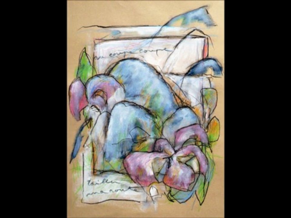 Exposition de peinture et dessins de Christophe Le Baquer à La vieille cave - Perros-Guirec - Côtes d'Armor - juin 2013