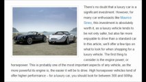Maurice Sines - Luxury cars