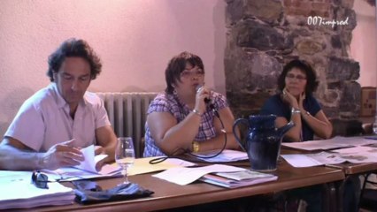 20130613 Aurelie Génolher AMRG, Forum citoyen Anduze
