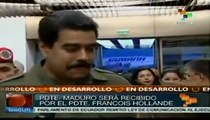 Presidente Maduro realiza visita oficial a Francia