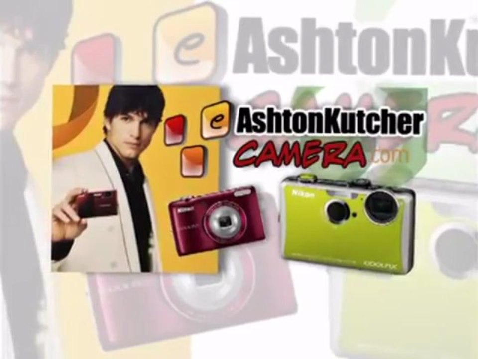 Ashton Kutcher Camera - Get your Nikon CoolPix Digital Camera Now!