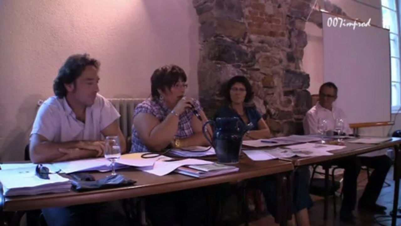 20130613 Aurelie Génolher AMRG, Séquence à écouter religieusement , Forum citoyen Anduze
