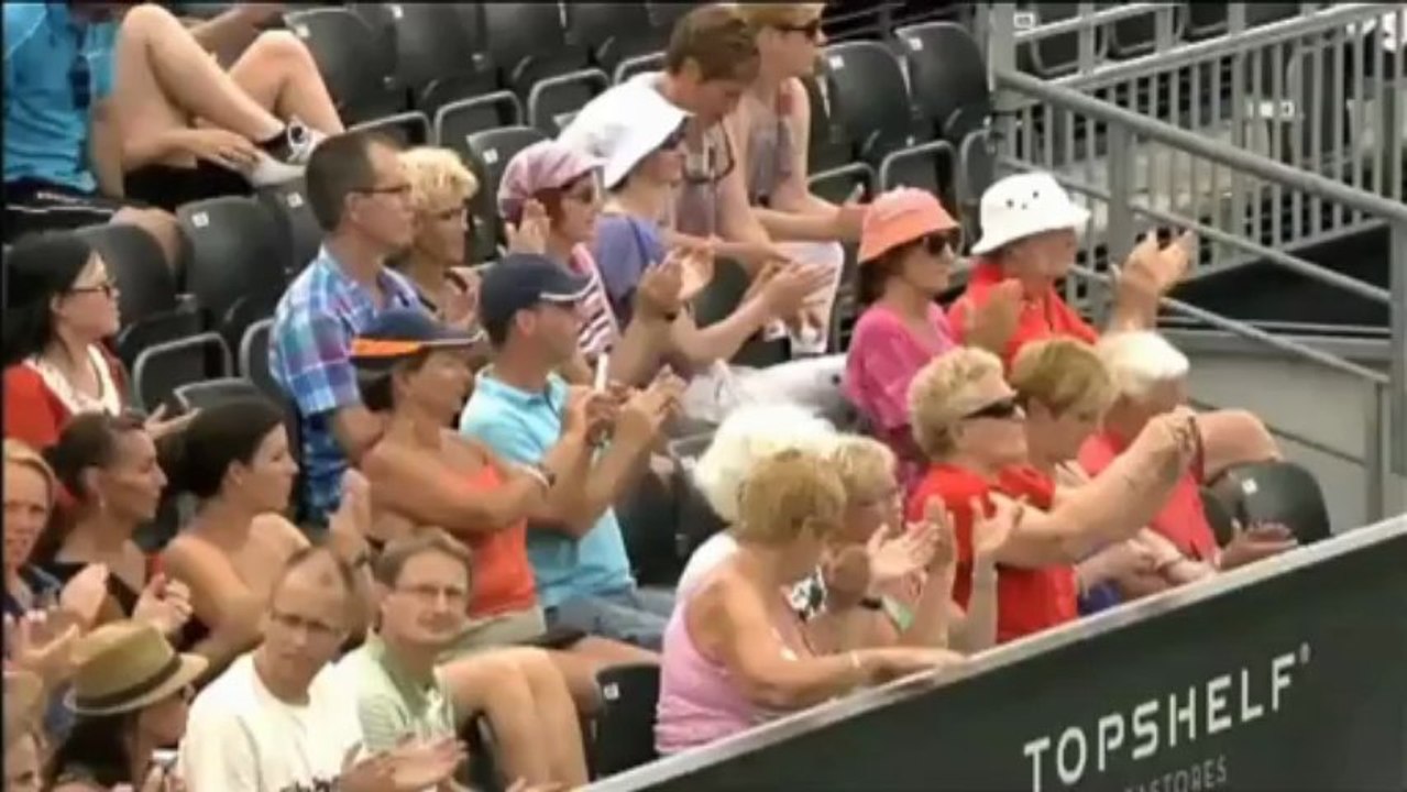 's-Hertogenbosch: Wawrinkas harter Kampf gegen Darcis