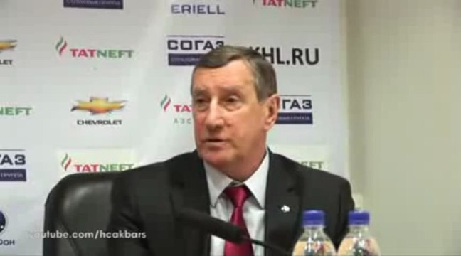 Play-Off. Ак Барс VS Трактор. Пресс-конференция