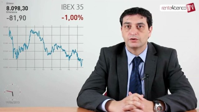 Cierre en negativo a la espera del mensaje de Bernanke - Análisis del cierre de bolsas y mercados financieros