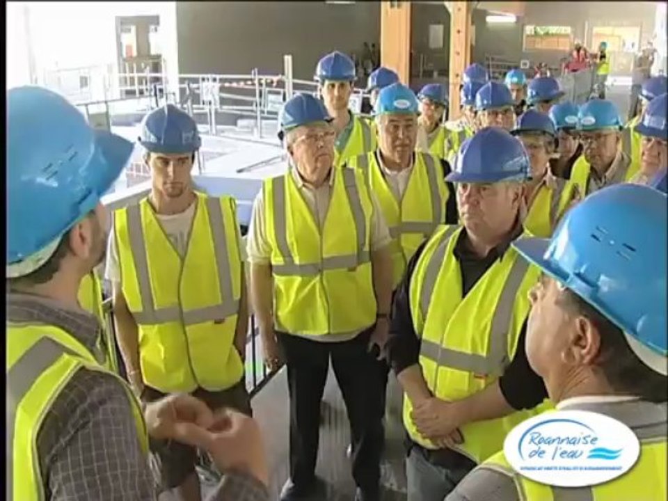 chantier Usine eau potable renaison-Roannaise de l'eau