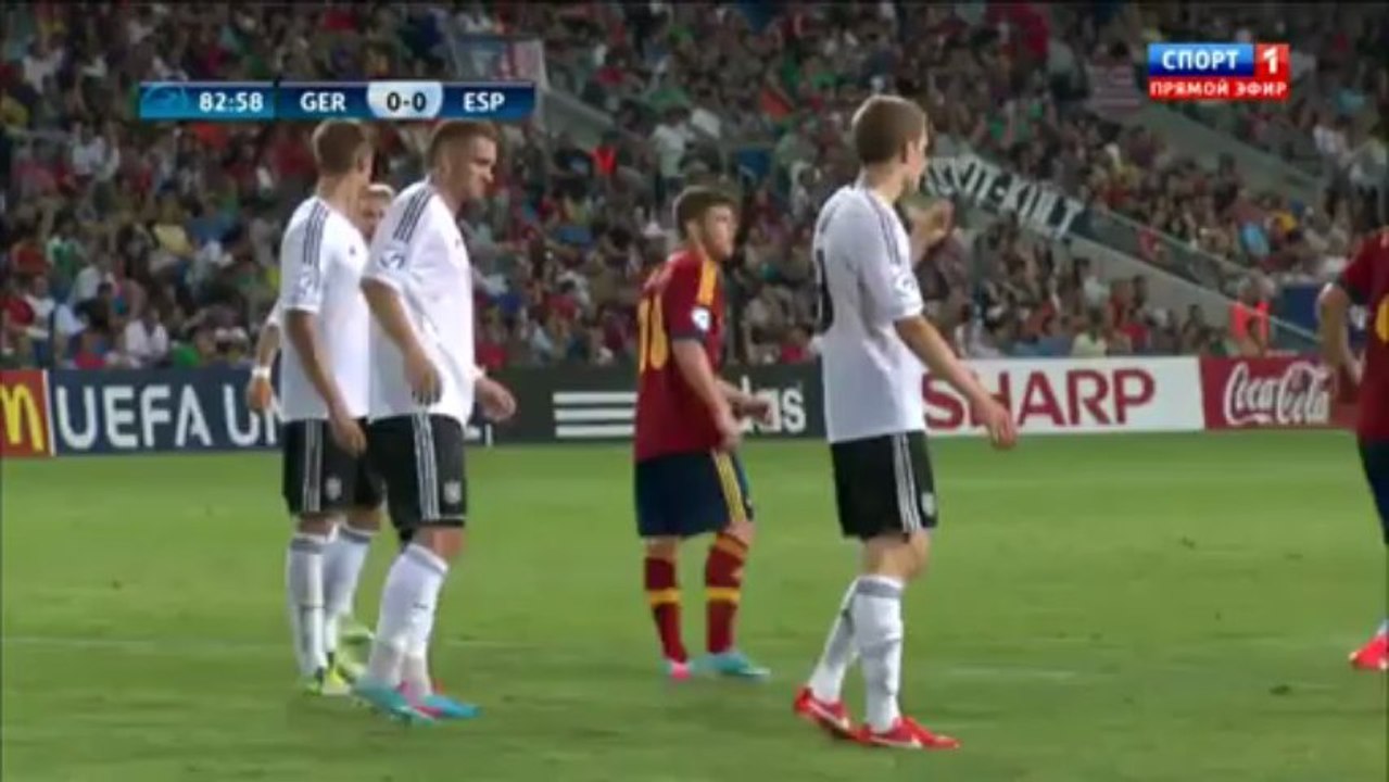 España 1 - 0 Alemania Europeo Sub21 Israel 2013 2ª Parte