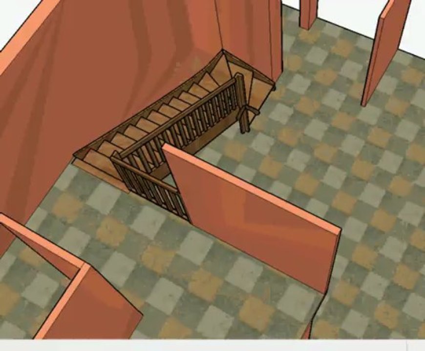Escalier_un quart-tournant bas