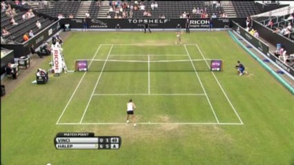 Hertogenbosch - Brutta figura Vinci con la Halep