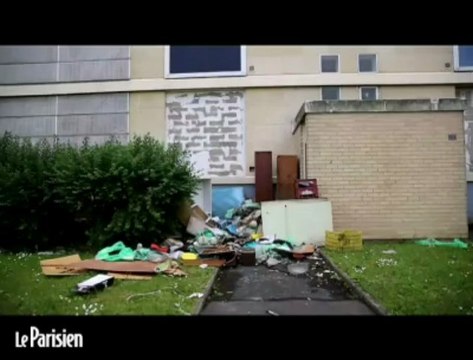 Les squatteurs percent le mur de son appartement