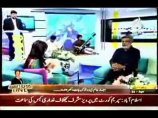 Shabih Sen Live  Exclusive interview Aaj News