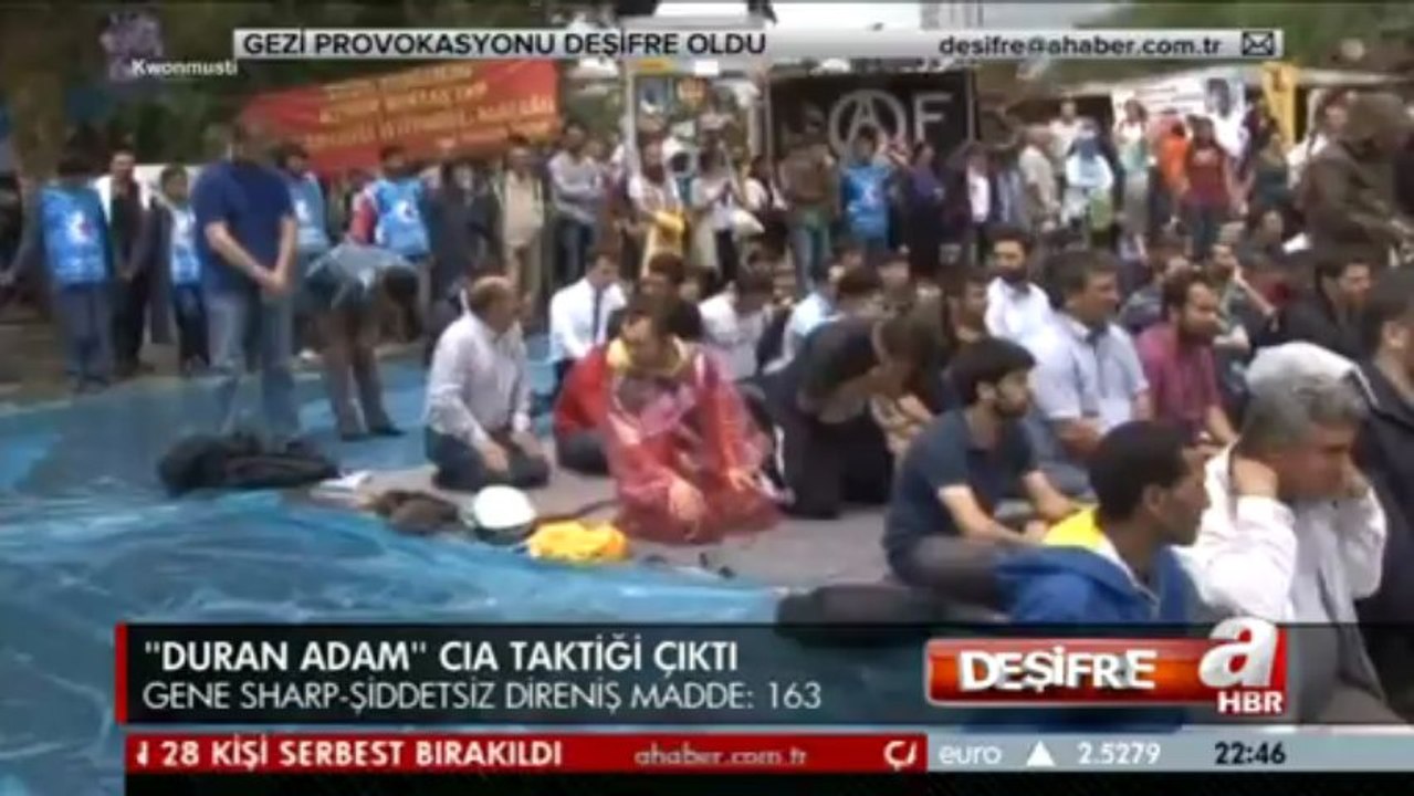 Duran Adam ve CİA Taktikleri! Maskeler Düşüyor!