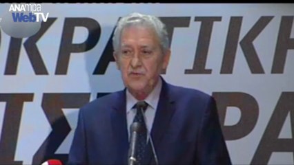 Φ.Κουβέλης : Eπικαιροποίηση της κυβερνητικής συμφωνίας των τριών κομμάτων