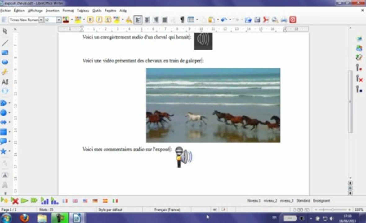 Utiliser l'interface école pour Libre Office avec des élèves de cycle 3