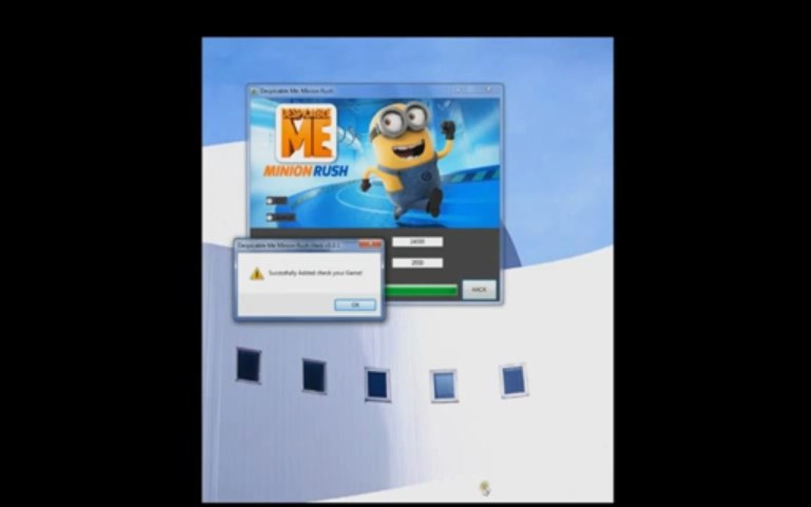 Dispicable me Minion rush unlimited bananas 9999 hack tutori