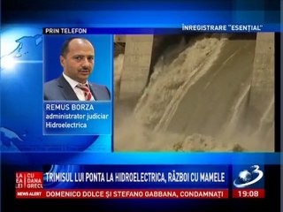 Masonul REMUS BORZA insulta cu tupeu mamele pe care le-a dat afara abuziv de la Hidroelectrica