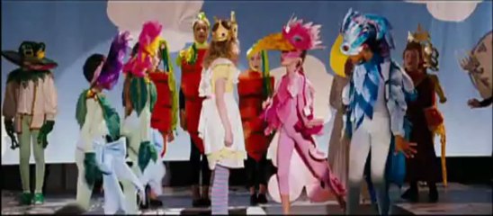 "Welcome Queen Alice" - Phoebe in Wonderland