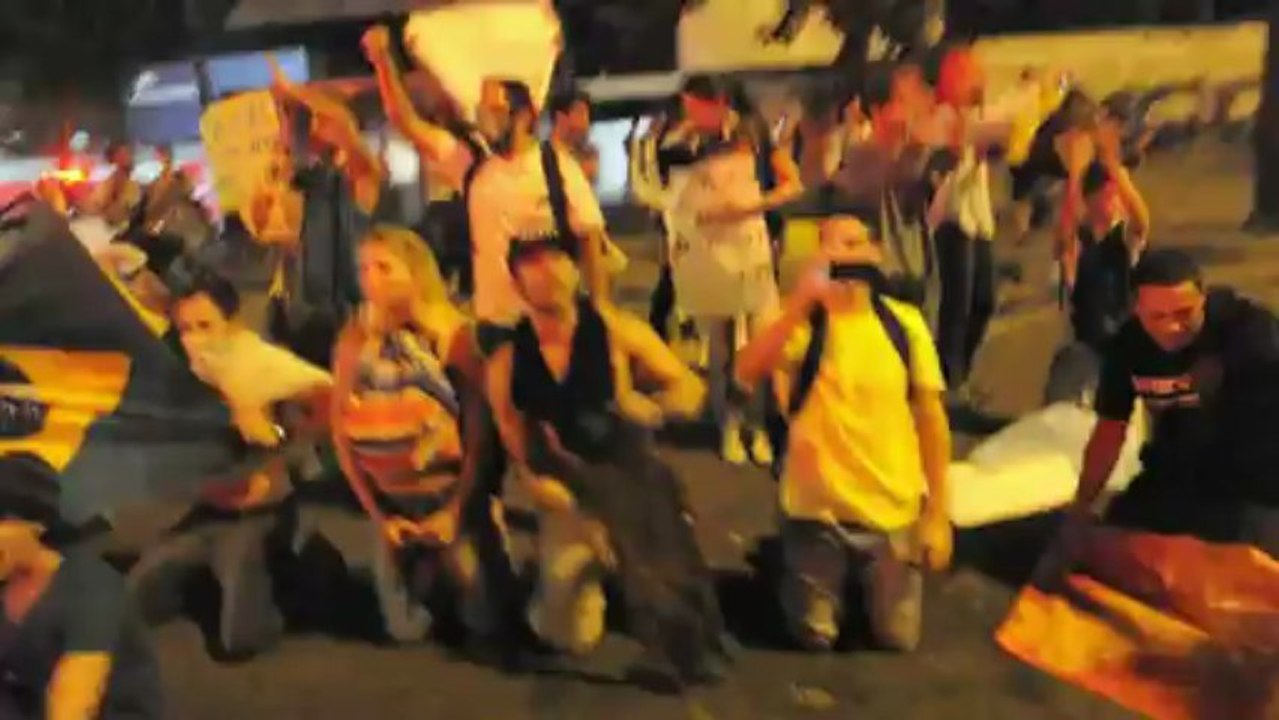 Choques violentos en Niteroi