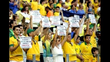 Brazil: Protesters and sport score