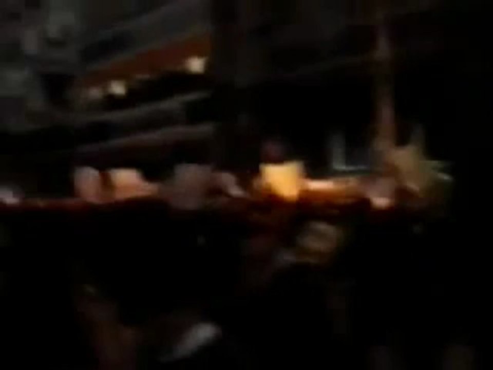 Brazil Mass UFO Sighting - UFO Flies Over Brazilian Protest