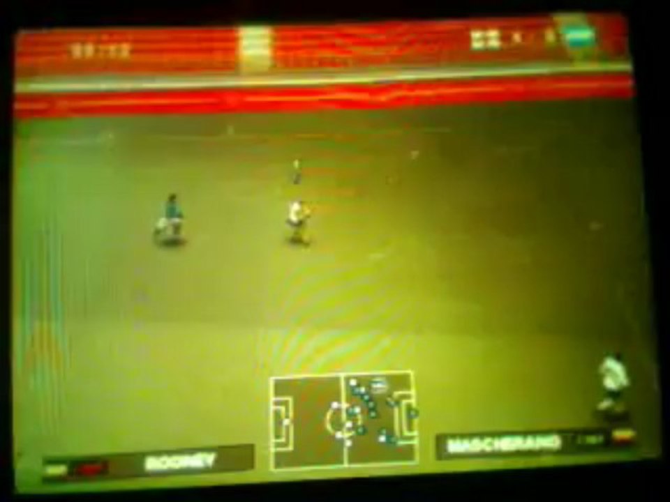 England 11 Argentine 0 Pes 2011 ps2 Level SuperStar.