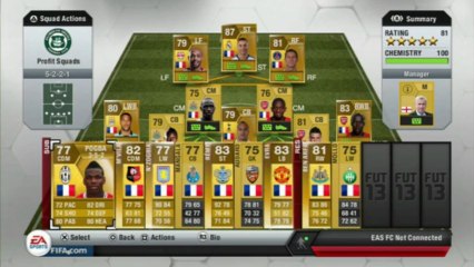 FIFA 13 Ultimate Team - SQUADS FOR PROFIT - Episode 6 - 41,000 Coin Team