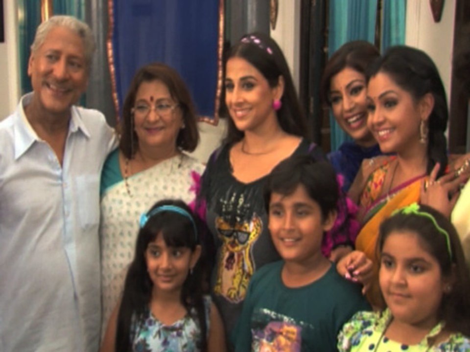 Vidya Balan in the Serial Chidiya Ghar for Ghanchakkar