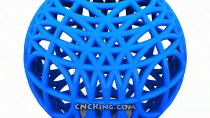 MegaWireSphere: 3D Printing Animation (1080HD)