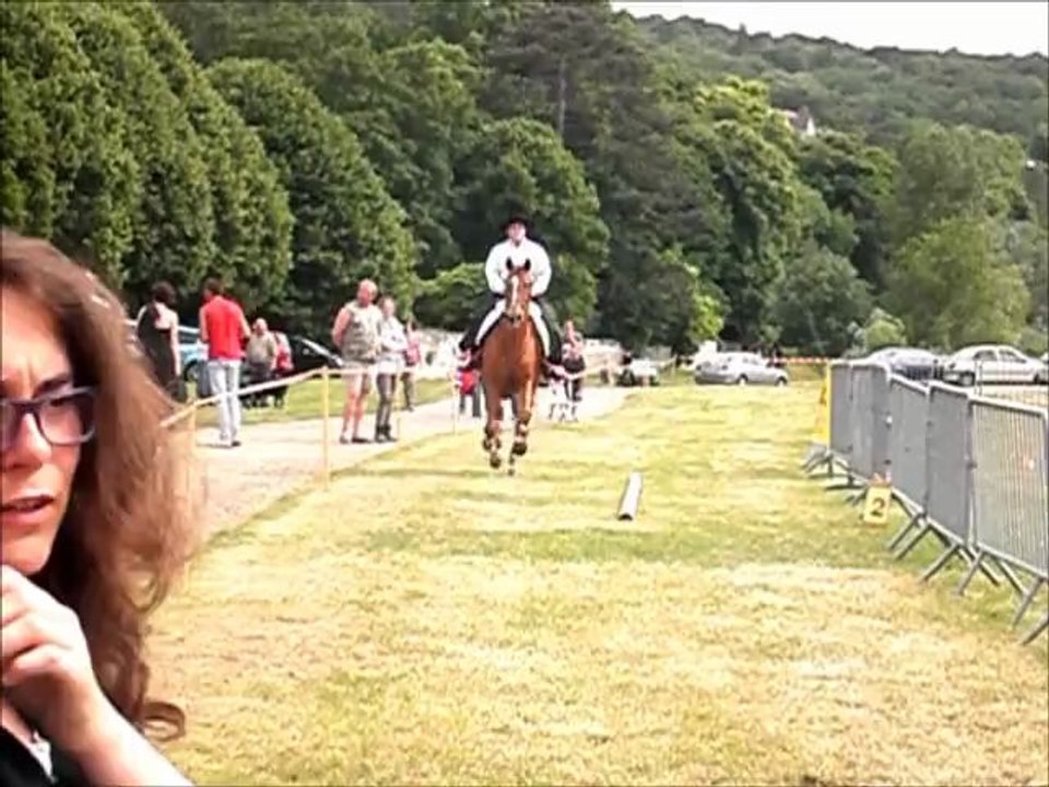 Parcours de pays avec les Camarguais du Vexin - 2013 - Fanny et Vencido
