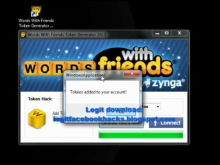 Words With Friends Token Generator 2013
