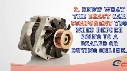 Car Experts Share Nifty Tips On Buying Second Hand Parts
