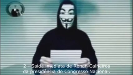 Anonymous Brasil -  As 5 causas!