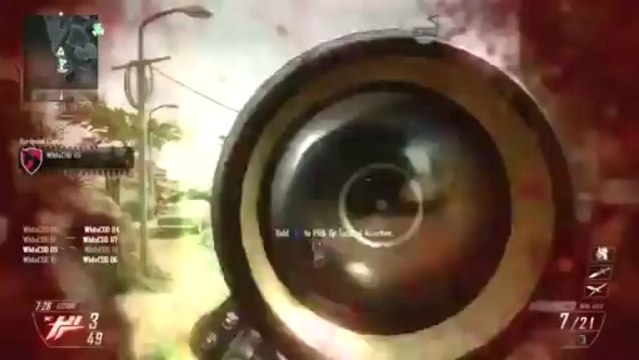 Black Ops 2 - Gameplay Comentado a Francotirador - Multi - Team Hardpoint en Yemen