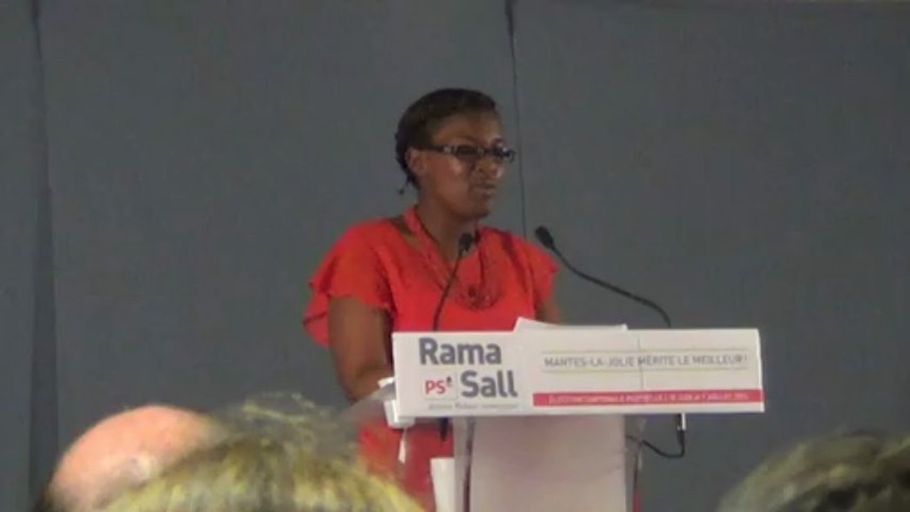 Réunion publique avec Rama Sall et Benoît Hamon
