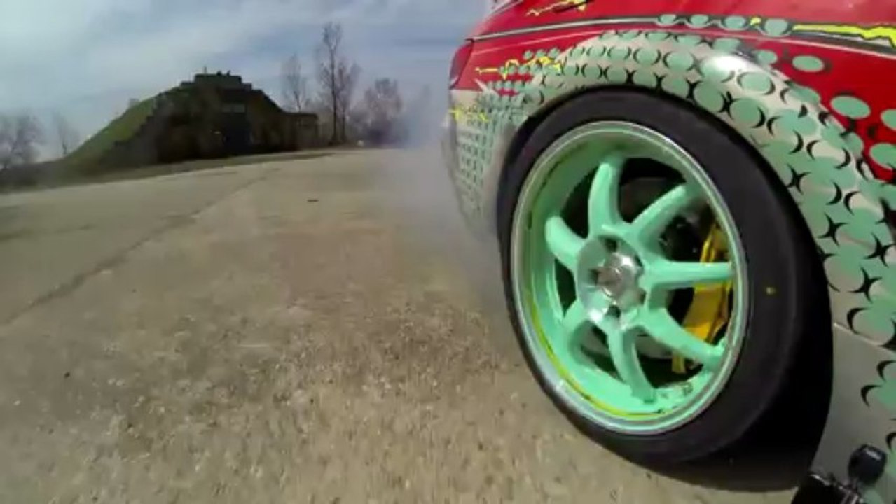 Customised Race Between BMW and Plane