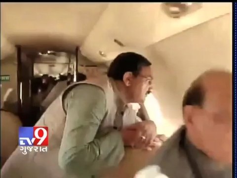 Tv9 Gujarat - Rajnath Singh conducts aerial survey of flood hit areas