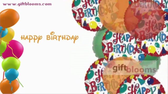 Send Birthday Balloons & Balloon Bouquets with Giftblooms