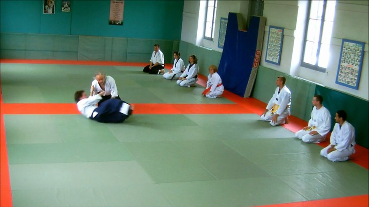 Cours commun Aïkido et Taekwondo du 13 juin 2013 : première partie