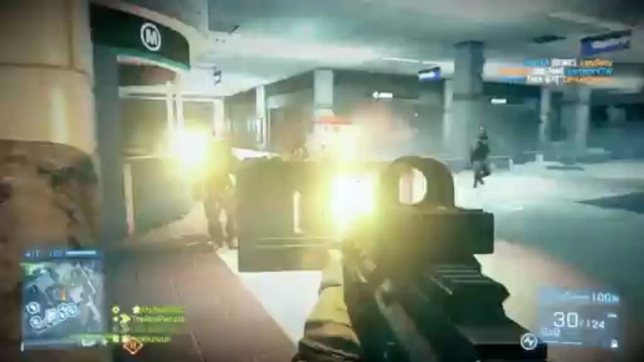 BF3: "5 Things To Pack for Zombie Apocalypse" - Battlefield 3 M416 Gameplay